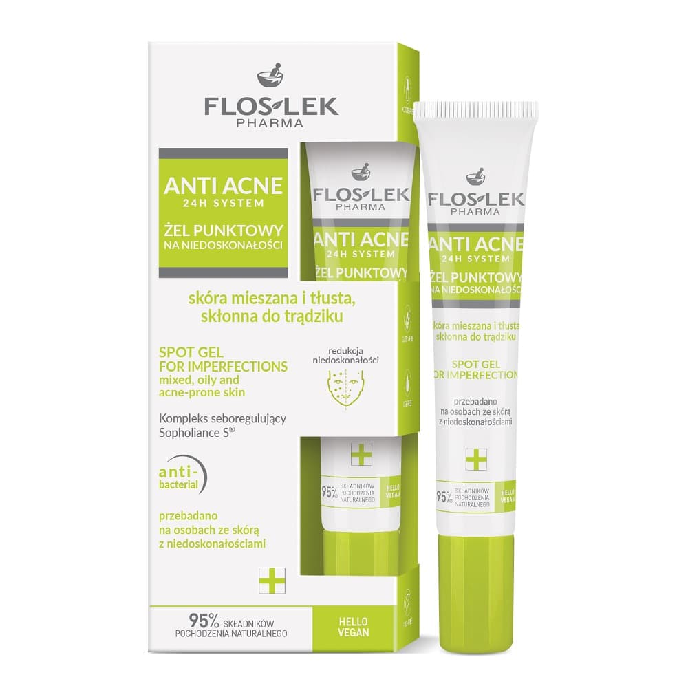 ANTI ACNE 24H System żel punktowy na niedoskonałości