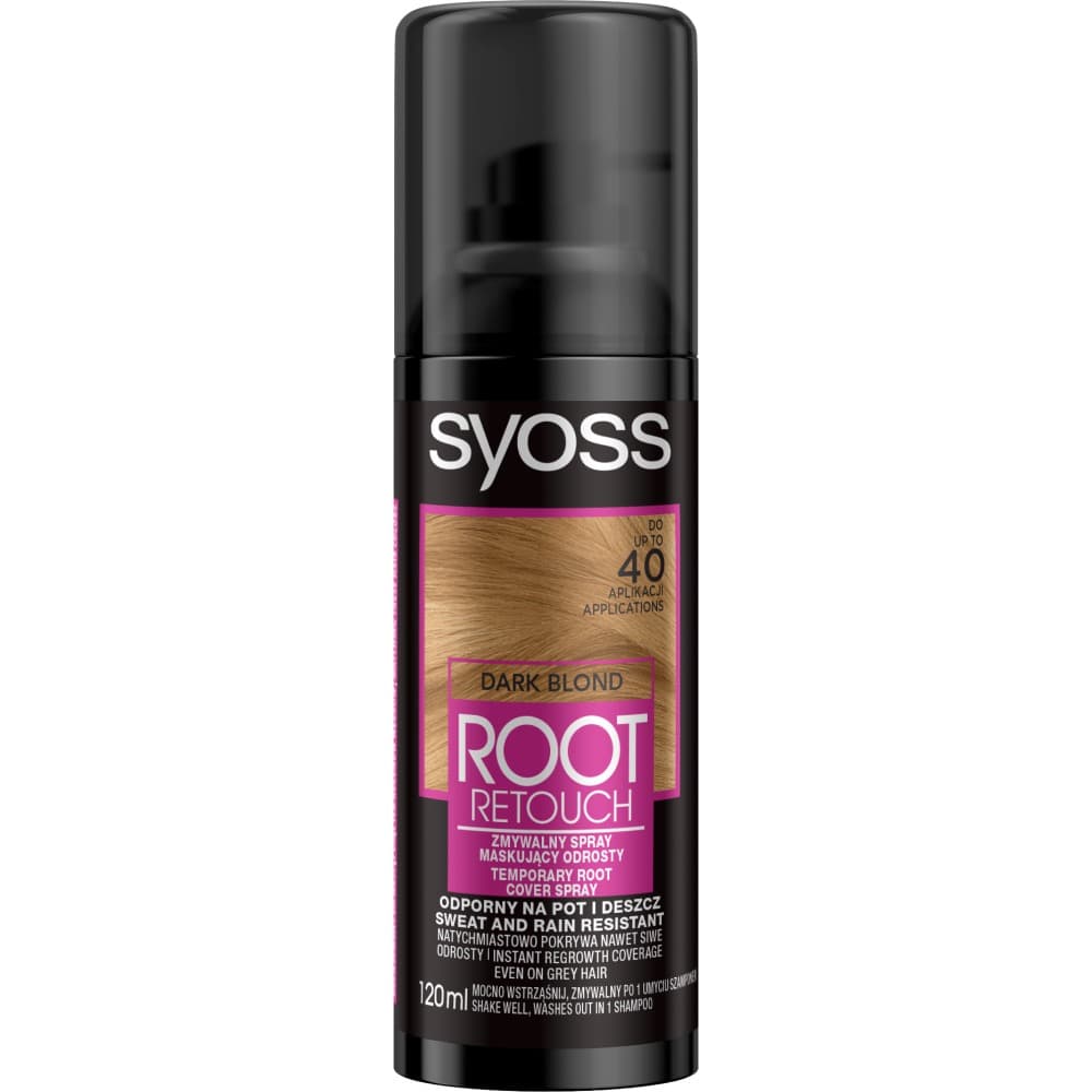 Root Retoucher, spray maskujący odrosty Ciemny Blond