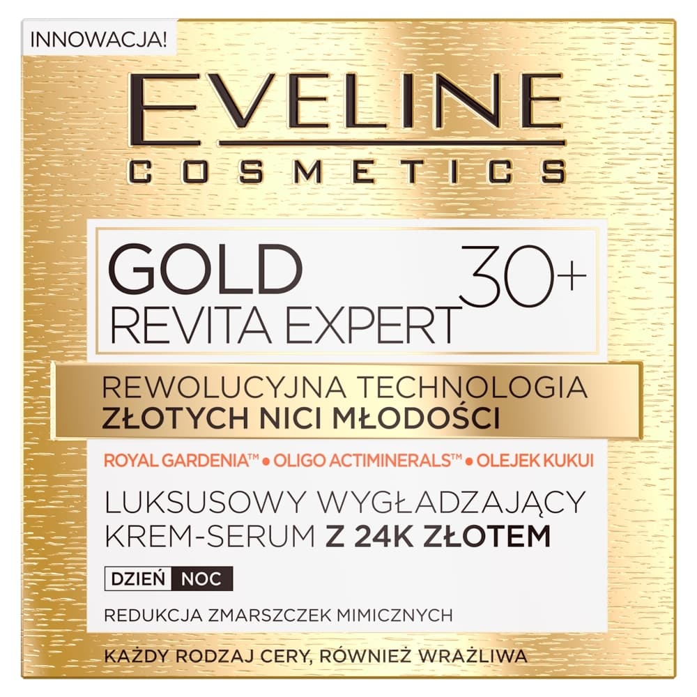 Eveline Gold Revita Expert Krem-Serum do Twarzy 30+