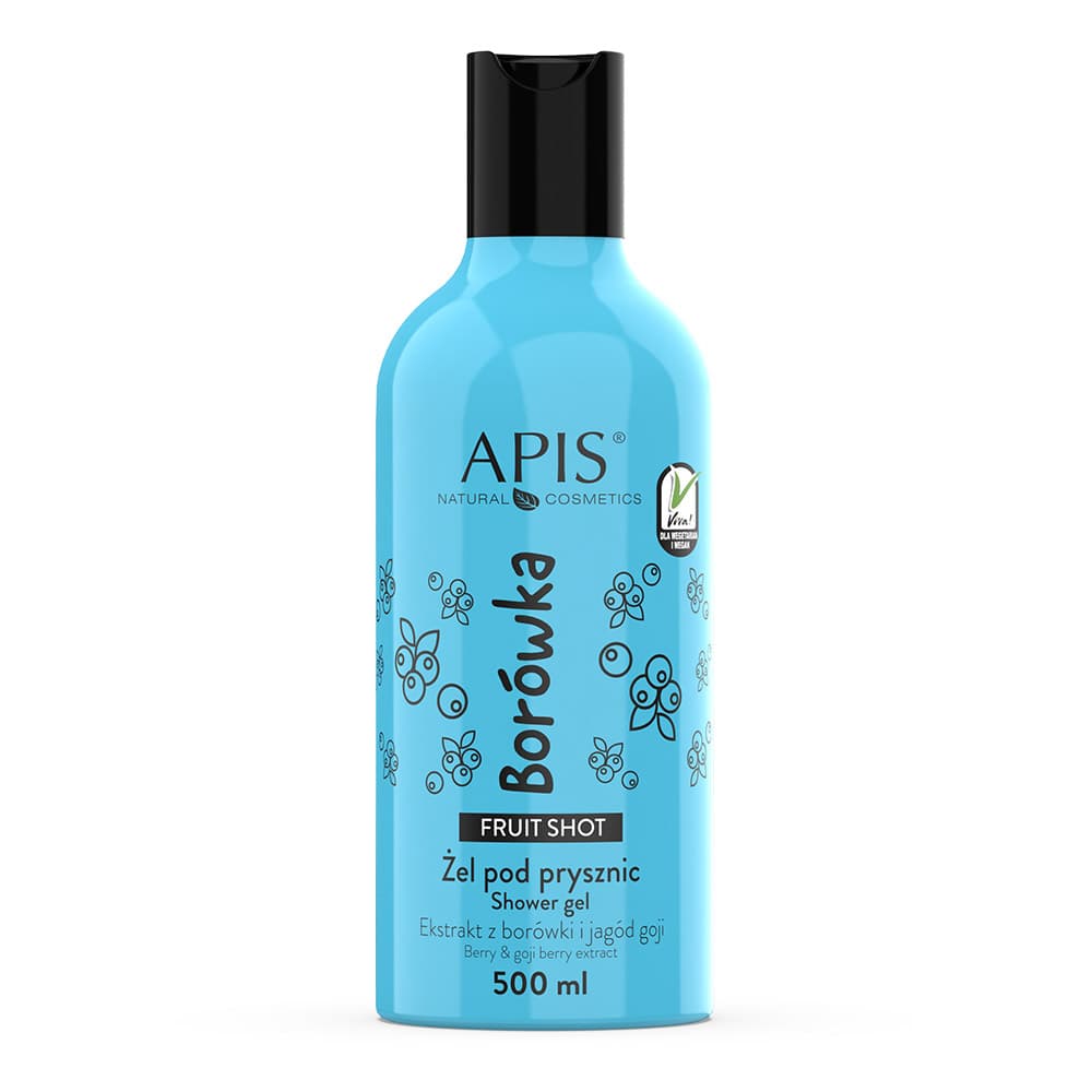 APIS Fruit Shot Żel pod prysznic Borówka