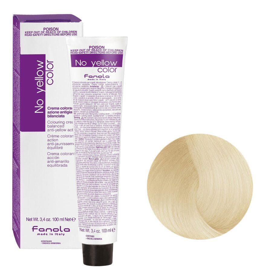 NO YELLOW COLOR Krem koloryzujący do włosów blond - S.12.02