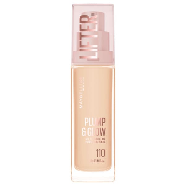 Lifter Plump & Glow podkład rozświetlający nadający naturalny wygląd odcień 110