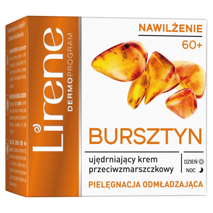 Bursztyn 60+ ujędrniający krem przeciwzmarszczkowy na dzień i noc