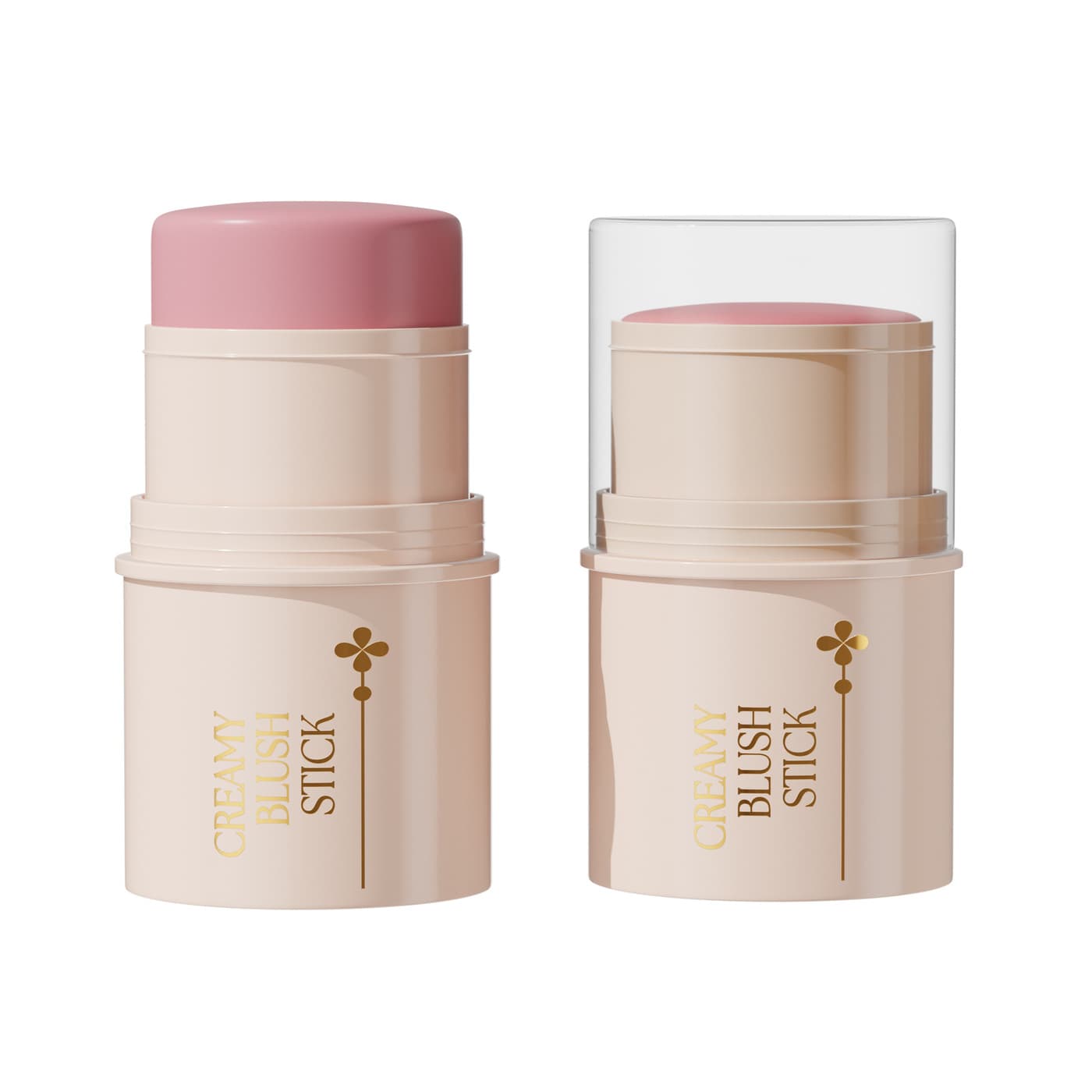 Creamy blush stick, róż w sztyfcie, 01 Shy charm