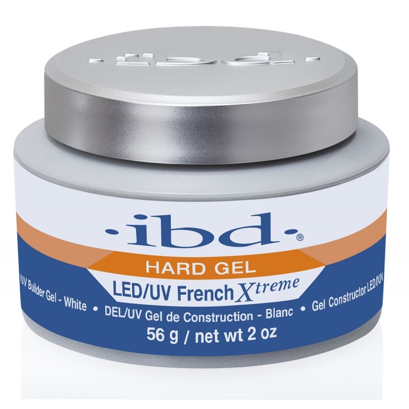 Ibd Hard Gel Builder LED/UV French Xtreme White Żel budujący