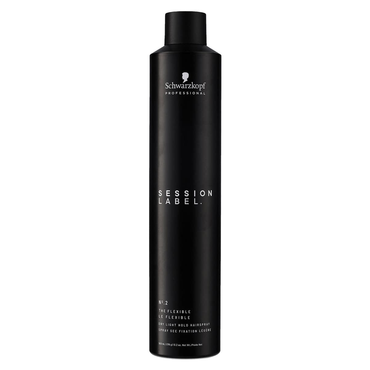 Schwarzkopf Session Label The Flexible Dry Light Hold, suchy, lekki lakier do włosów