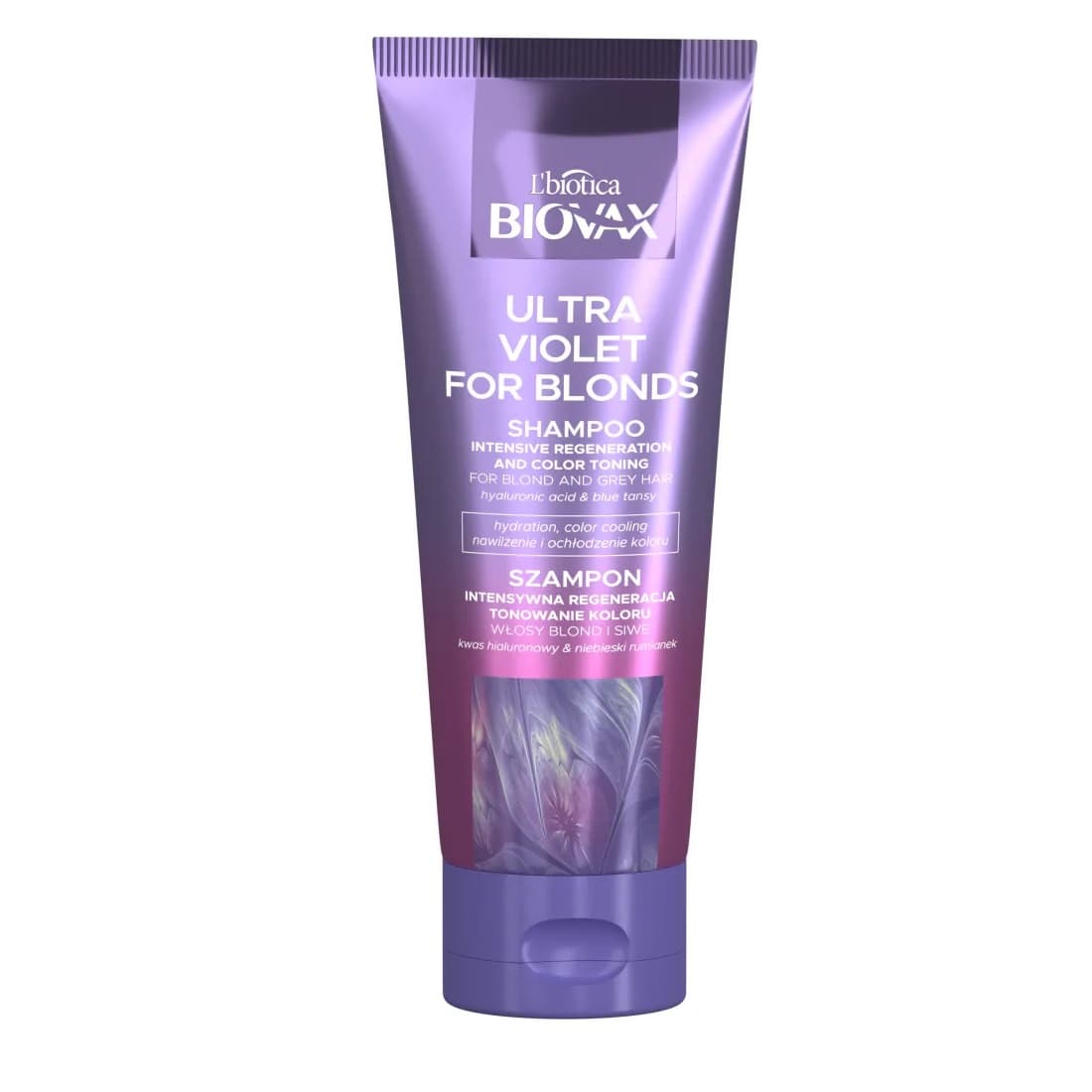 Ultra Violet intensywnie regenerujący szampon tonujący do włosów blond i siwych