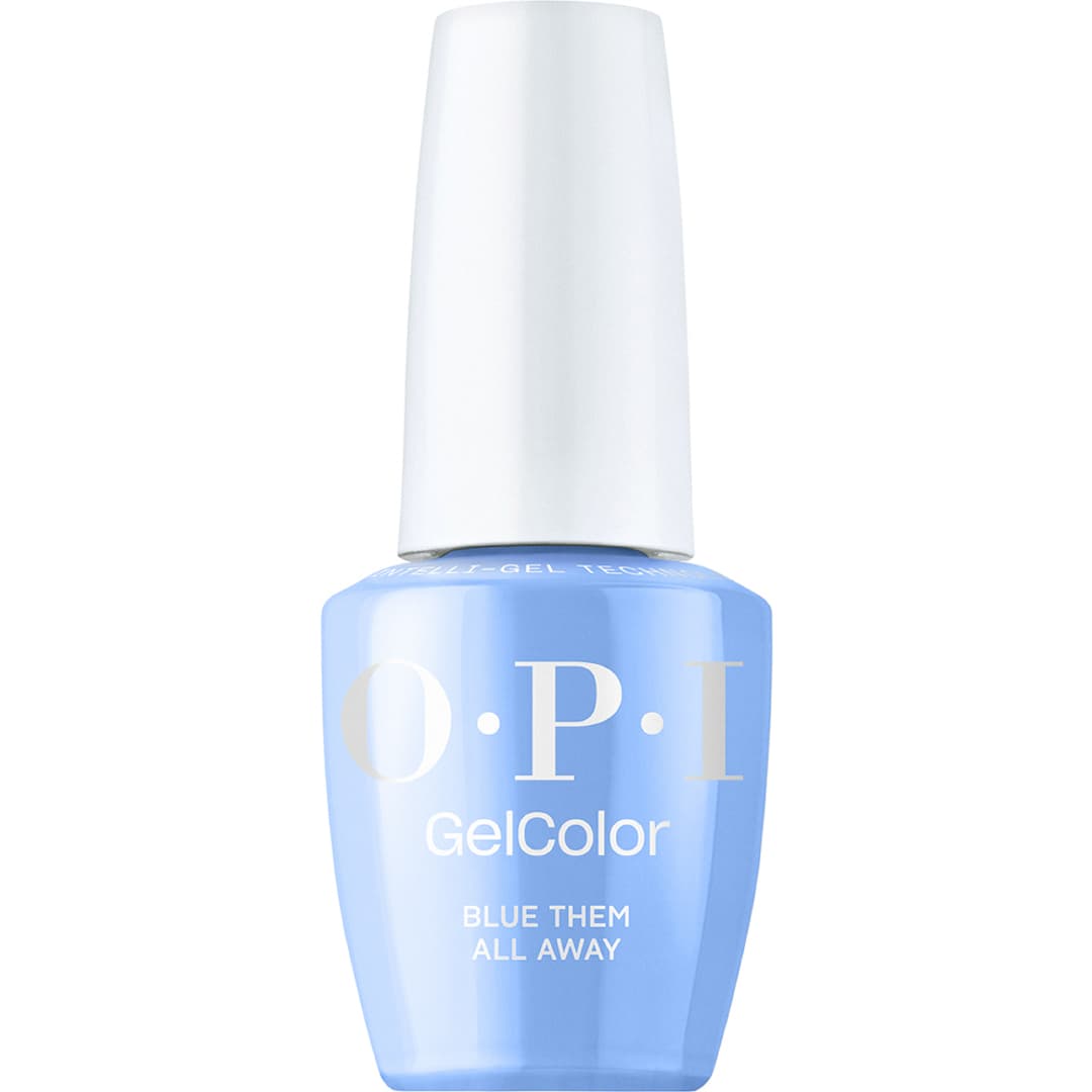 Gel Color Intelli-Gel Make 'em Jelly, hybrydowy lakier do paznokci, Blue 'Em All Way Away