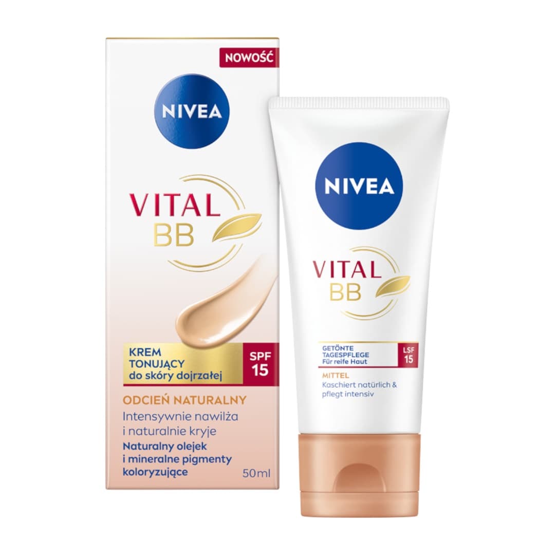 Vital BB Krem Tonujący do Skóry Dojrzałej SPF 15 Odcień Neutralny
