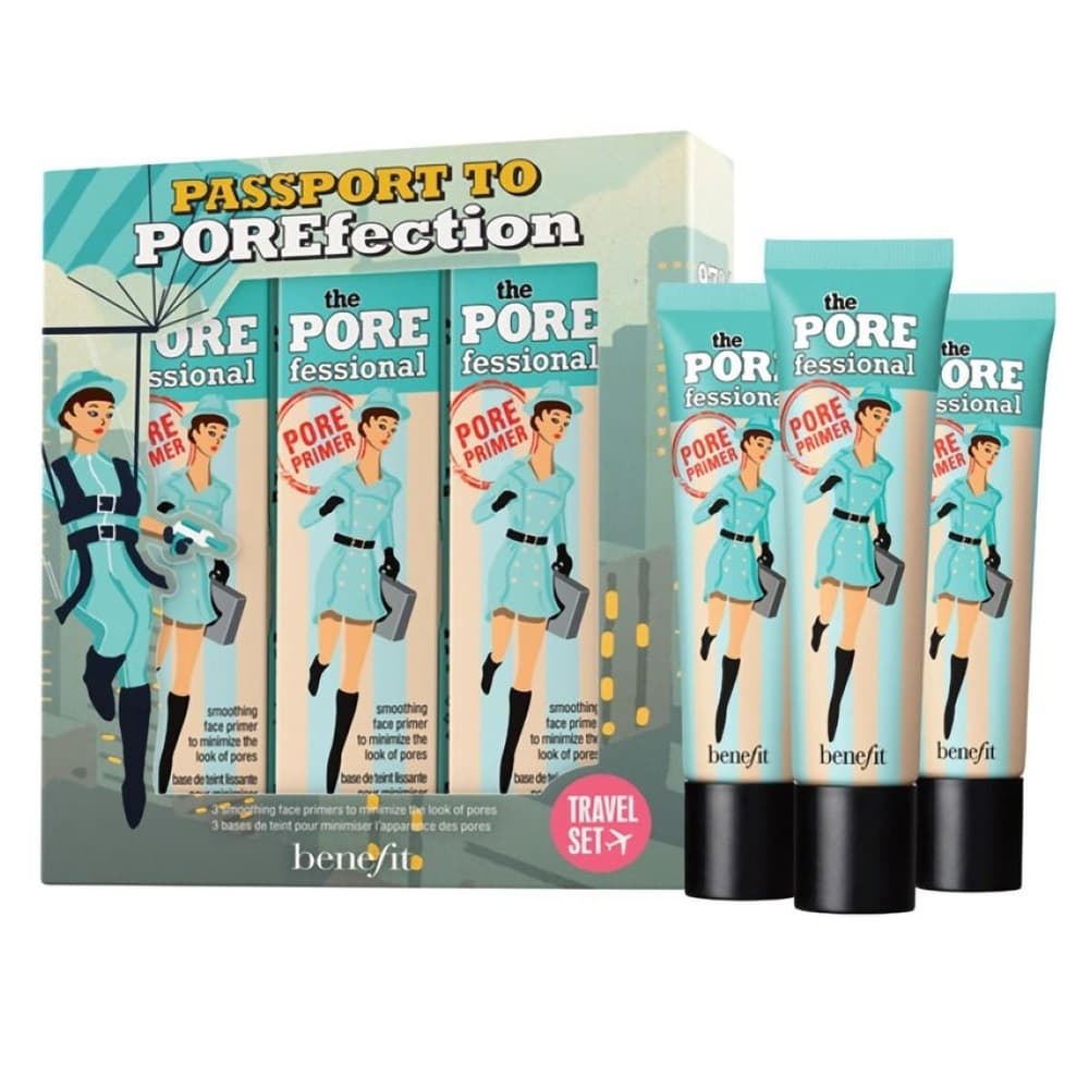 Passport to Porefection Porefessional Face Primer Trio Travel Set zestaw baz pod makijaż