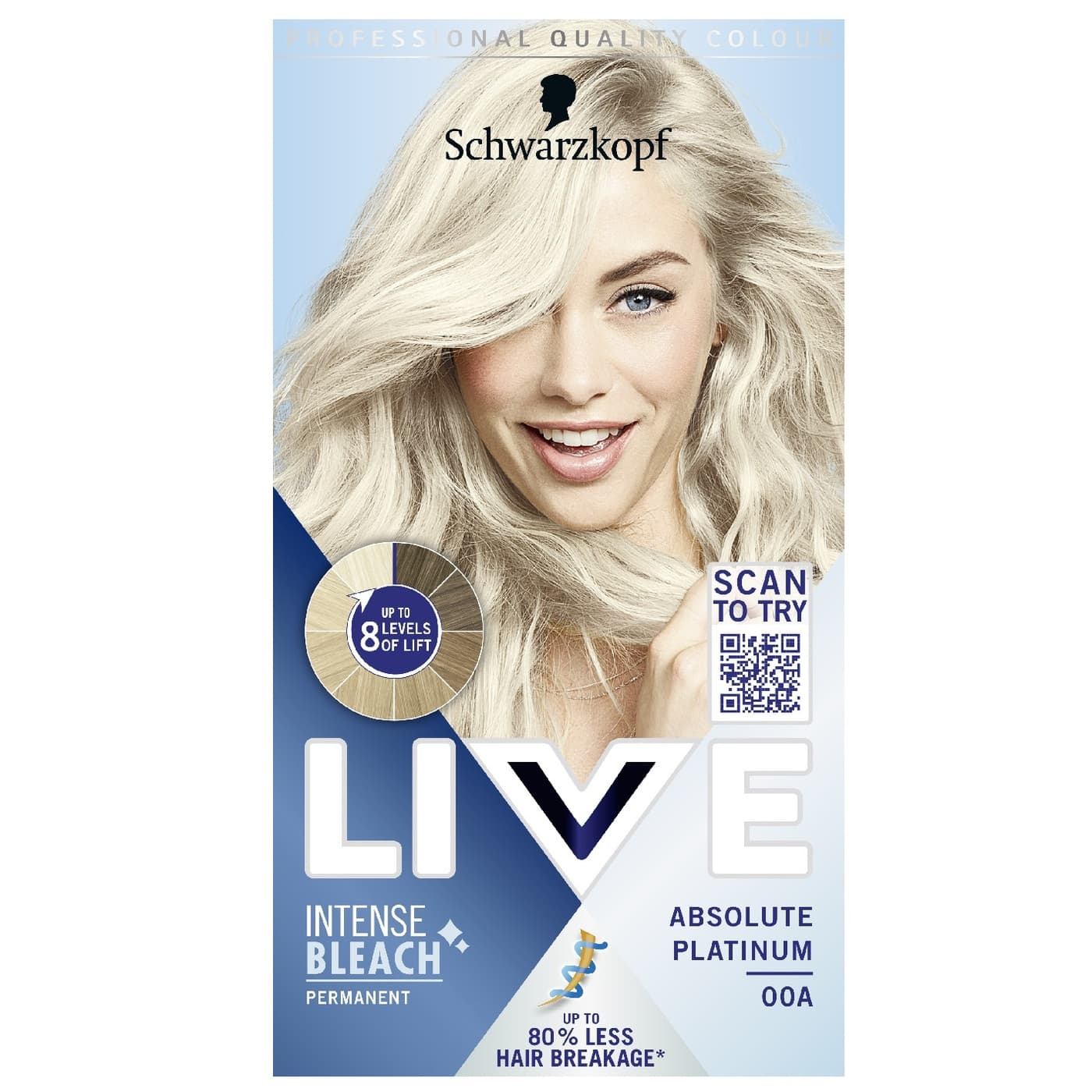 LIVE Intense Bleach rozjaśniacz 00A Absolute Platinum