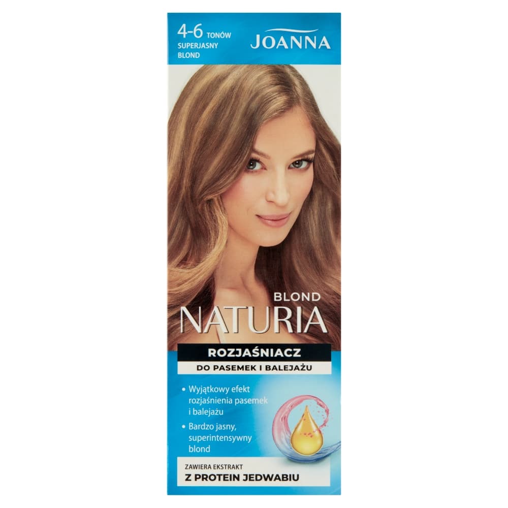 Naturia Blond, rozjaśniacz do pasemek i balejażu 4-6 tonów