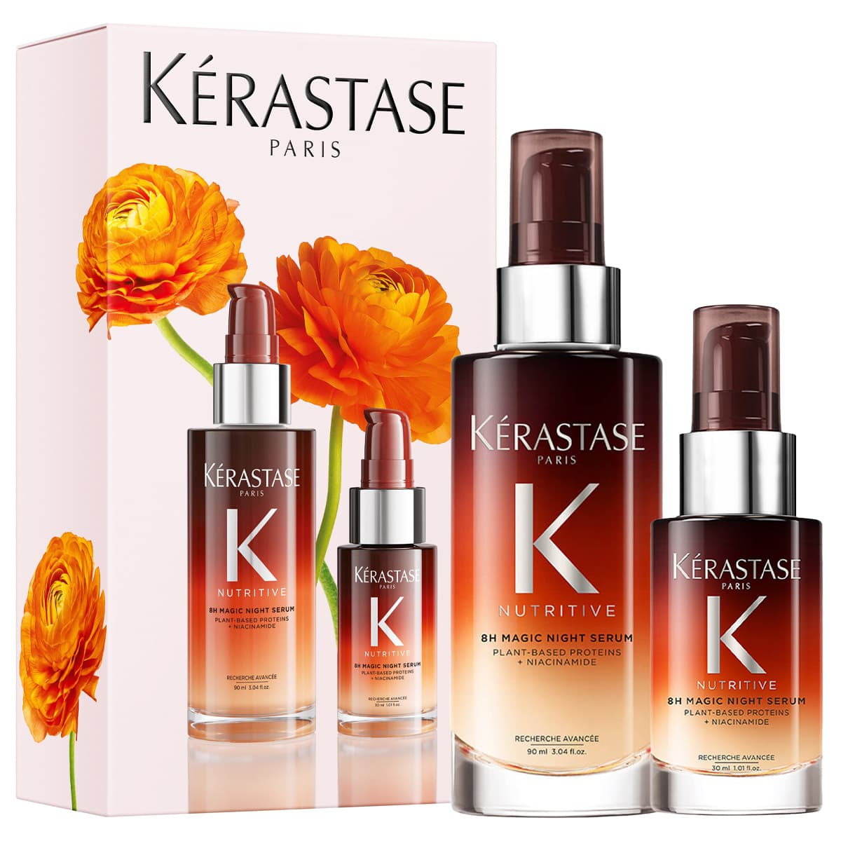 Nutritive Duo, zestaw prezentowy bestsellerowych serum do włosów, +