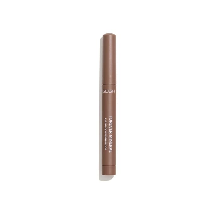 Gosh Forever Mineral, cień do powiek w sztyfcie wodoodporny, 016 Matt Chocolate