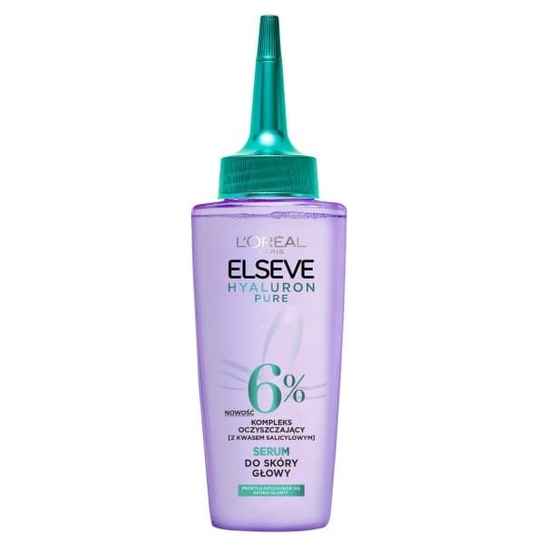Elseve Hyaluron Pure Serum do skóry głowy 6% - Przetłuszczająca się skóra głowy