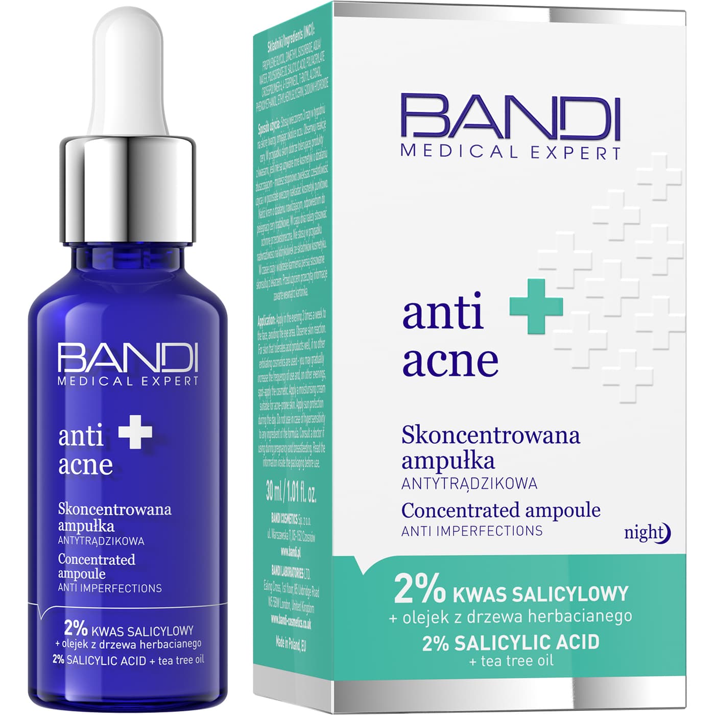 MEDICAL EXPERT - Anti Acne + - Acid Peel - Antytrądzikowy peeling kwasowy - Noc -