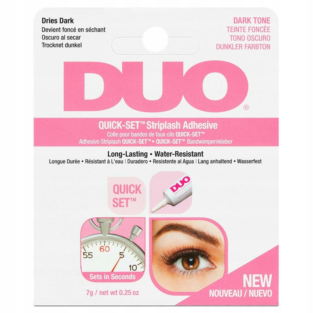 DUO Lash Adhesive Quick-set Dark - Klej do rzęs Dark