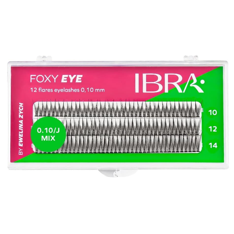 Ibra Foxy Eye kępki rzęs Mix