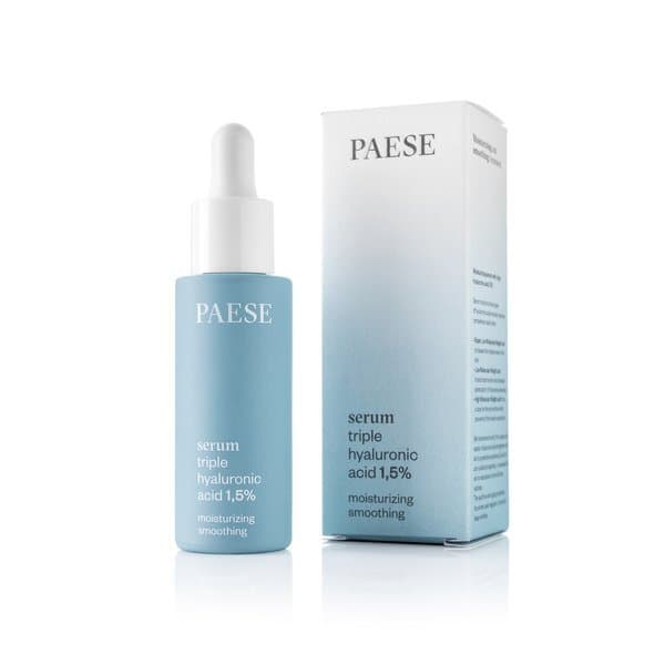 Nawilżające Serum Do Twarzy z Potrójnym Kwasem Hialuronowym 1,5%