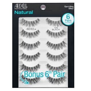 Natural Lashes 6 Pairs sztuczne rzęsy 120
