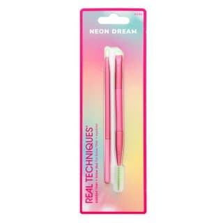 Neon Dream - Painted Liner + Brow Duo zestaw pędzli do przycinania brwi