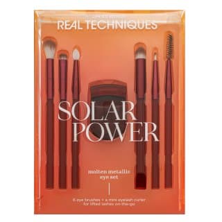 Solar Power Molten Metallic Eye Set zestaw pędzli pod oczy