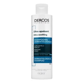 Dercos Ultra Soothing Sulfate-Free Shampoo Normal To Oily Hair bezsiarczanowy szampon do tłustej skóry głowy