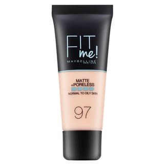 Fit Me! Foundation Matte + Poreless podkład w płynie z formułą matującą 097 Natural Porcelain