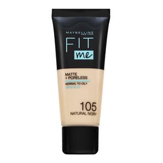 Fit Me! Foundation Matte + Poreless podkład w płynie z formułą matującą 105 Natural Ivory