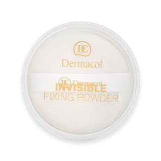 Invisible Fixing Powder puder transparentny White