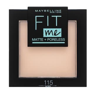 Fit Me! Matte + Poreless Powder puder z formułą matującą 115 Ivory