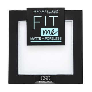 Fit Me! Matte + Poreless Powder puder z formułą matującą 090 Transluced