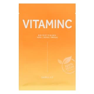 The Clean Vegan maska nawilżająca w płacie Mask Vitamin C