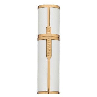 Milano napełnialny atomizer unisex White & Gold