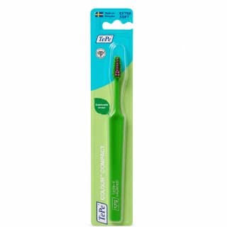 Colour Compact szczoteczka do zębów Soft Toothbrush Green