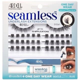 Seamless Underlash Extensions Kit zestaw uzupełniający rzęsy Fauxmink D Curl