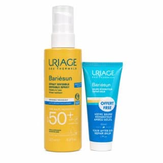 Bariésun zestaw do uzyskania idealnej opalenizny Invisible Spray SPF 50+ + After Sun Repair Balm +