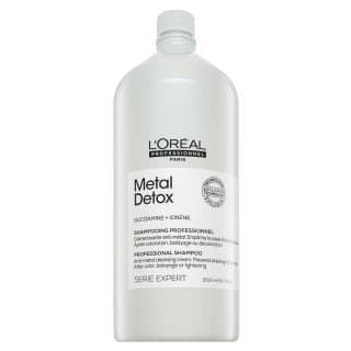 Série Expert Metal Detox Professional Shampoo Anti-metal Cleasing Cream szampon oczyszczający dla połysku i ochrony farbowanych