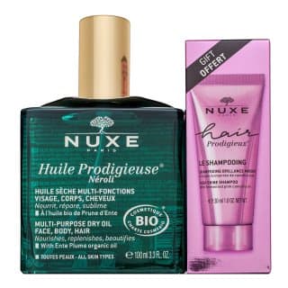 Prodigieux Néroli zestaw Multi-Purpose Dry Oil + High Shine Shampoo +