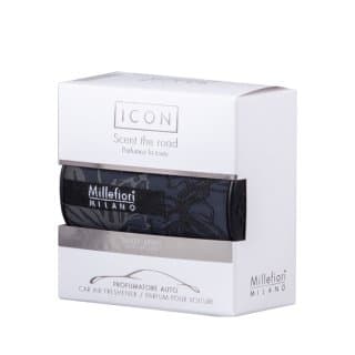 Icon Car Air Freshener Silver Spirit Textil Floral