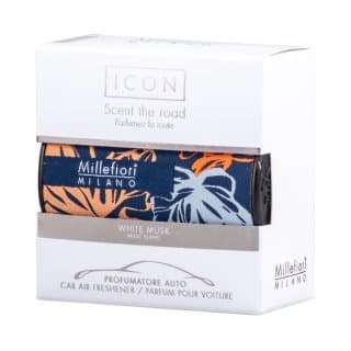 Icon Car Air Freshener White Musk Textil Floral