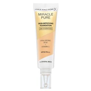 Factor Miracle Pure Skin-Improving Foundation podkład o przedłużonej trwałości o działaniu nawilżającym 35 Pearl Beige