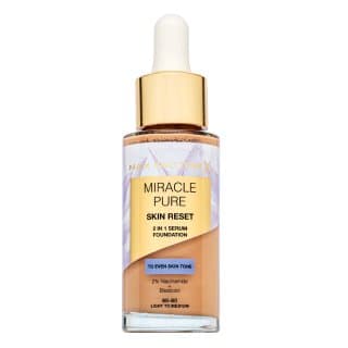Factor Miracle Pure Skin Reset 2in1 Serum Foundation podkład w płynie z kompleksem odnawiającym skórę 10-30 Fair