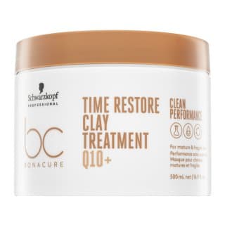 BC Bonacure Time Restore Clay Treatment Q10+ maska wzmacniająca do włosów dojrzałych