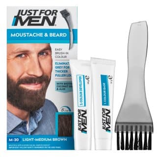 Moustache & Beard Color kolor brody M30 Light- Brown