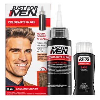 Gel Color farba do włosów dla mężczyzn H25 Light Brown