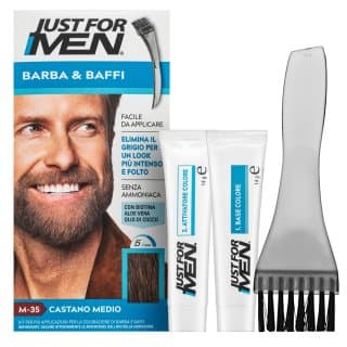 Moustache & Beard Color kolor brody M35 Brown
