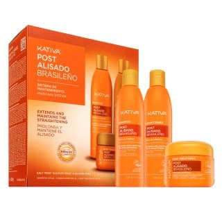 Post Brazilian Straightening Kit zestaw po keratynowym prostowaniu włosów 2 x +