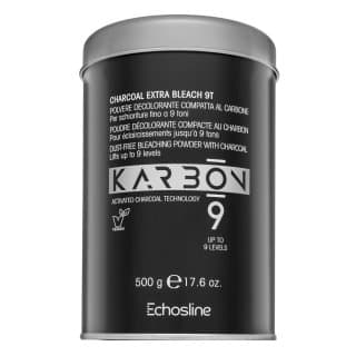 Karbon 9 Dust-Free Bleaching Powder with Charcoal puder dla rozjaśnienia włosów