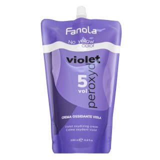 No Yellow Color Violet Peroxyde emulsja aktywująca o działaniu neutralizującym żółte odcienie 1,5% 5 Vol